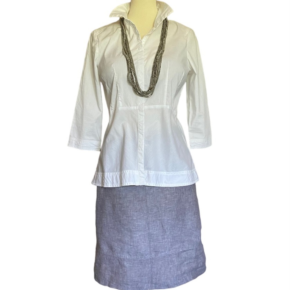 🔥HOST PICK🔥 Christopher & Banks Linen Skirt